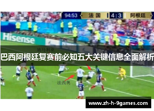 巴西阿根廷复赛前必知五大关键信息全面解析